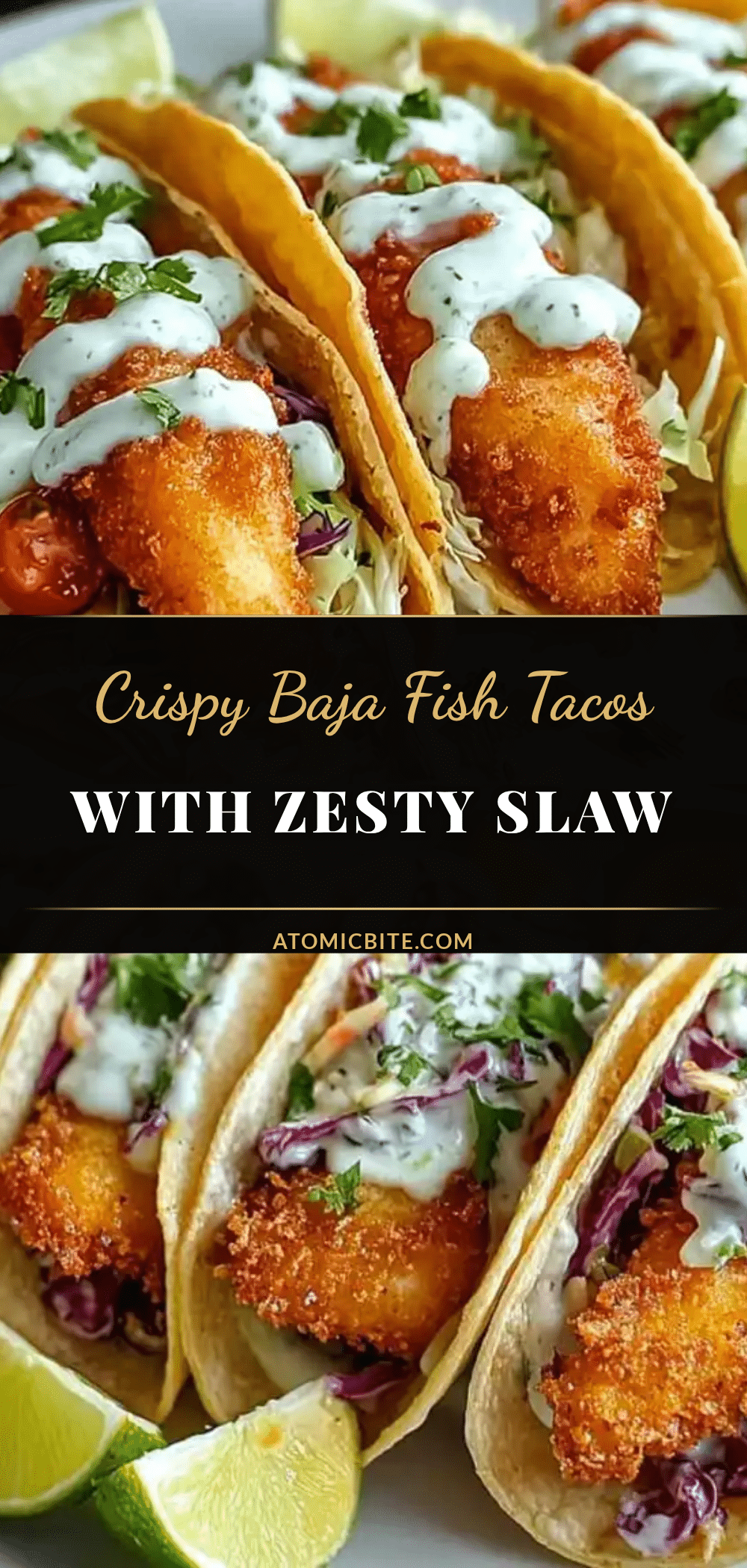 Crispy Baja Fish Tacos recipe