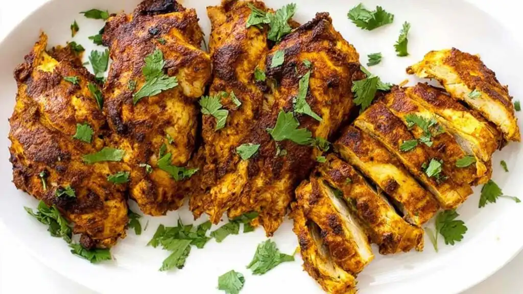 crispy baked chicken shawarma preparation steps