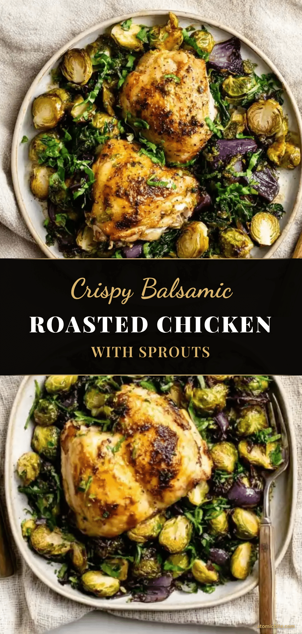 crispy balsamic roasted chicken recipe
