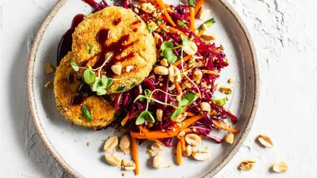 crispy vietnamese style chicken burgers preparation steps