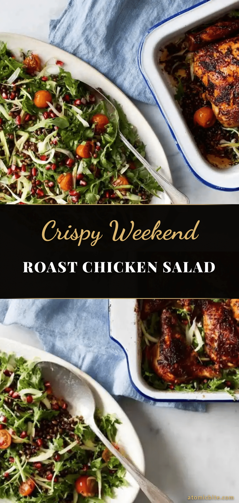 crispy weekend roast chicken recipe