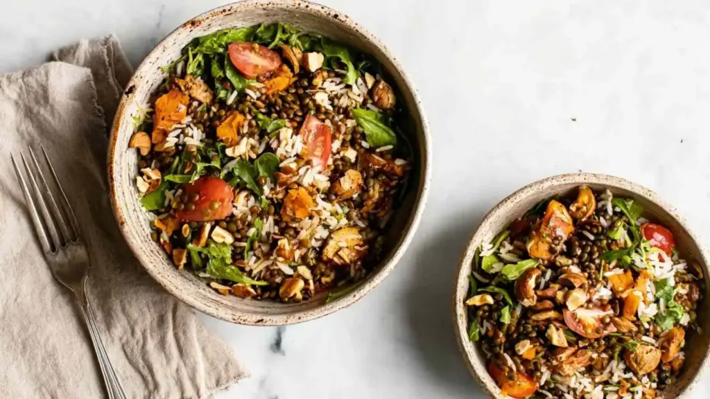 harissa chicken and wild rice salad - featured image