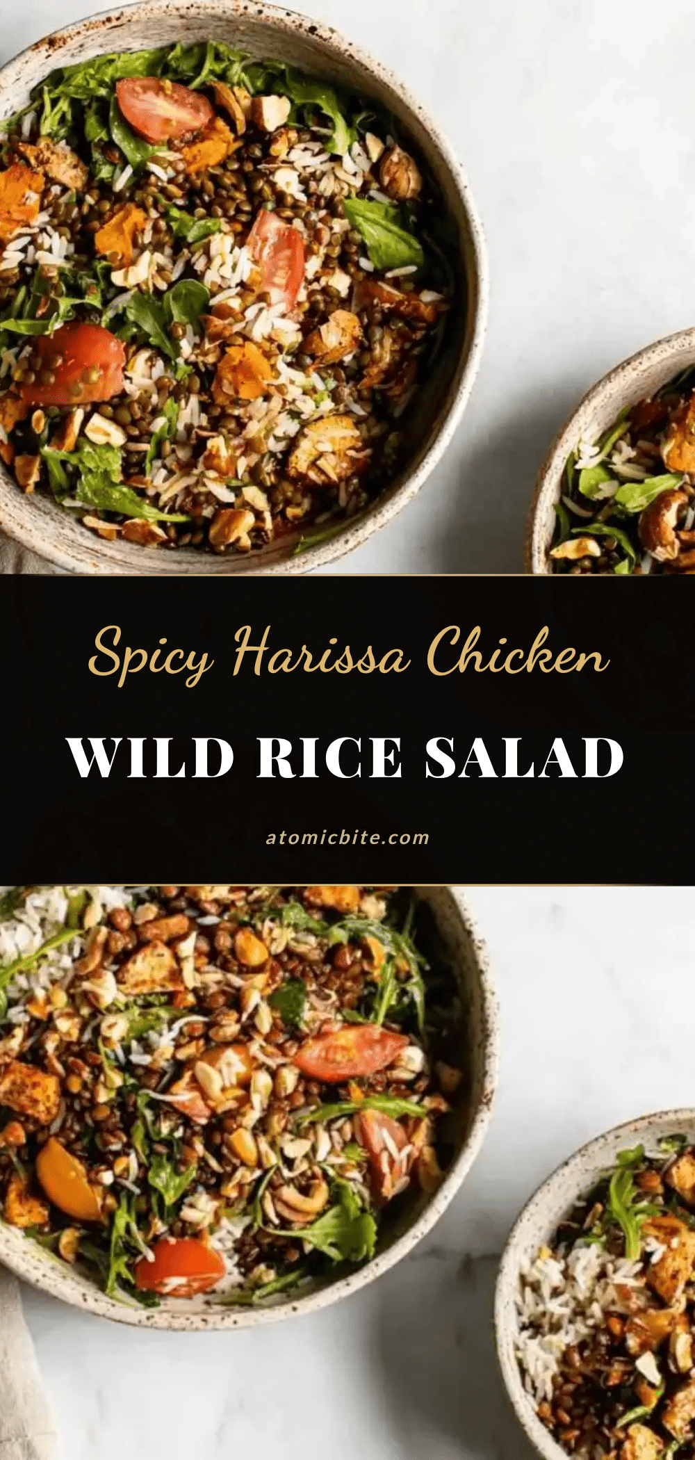 harissa chicken and wild rice salad recipe