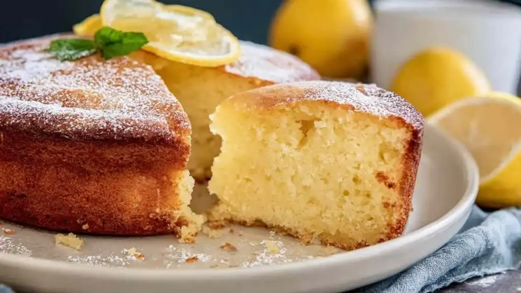 high protein lemon ricotta cake preparation steps