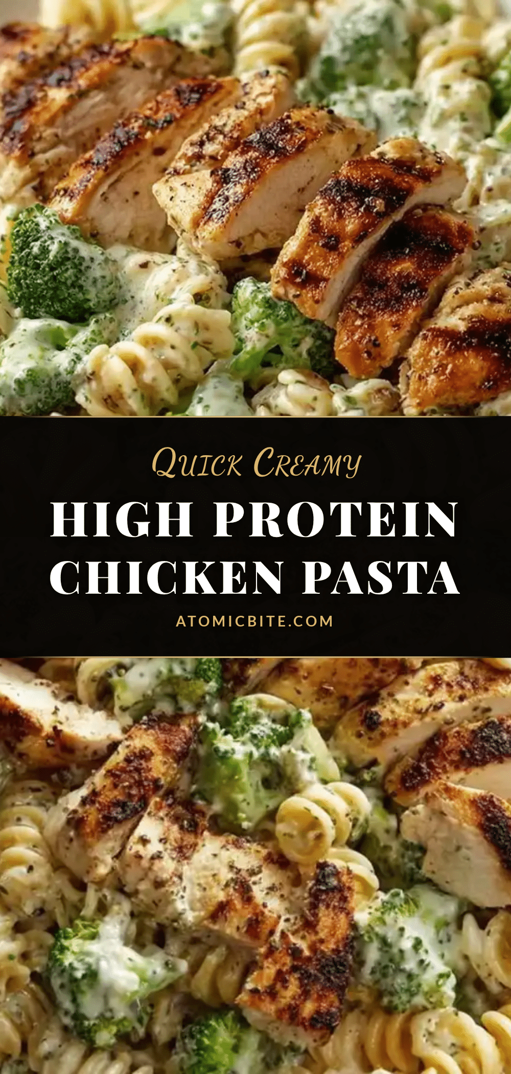 high protein rotisserie chicken broccoli pasta recipe