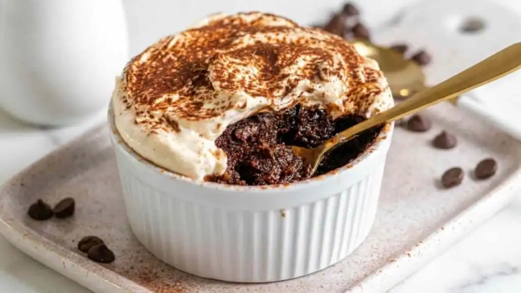 mocha protein power baked oats preparation steps