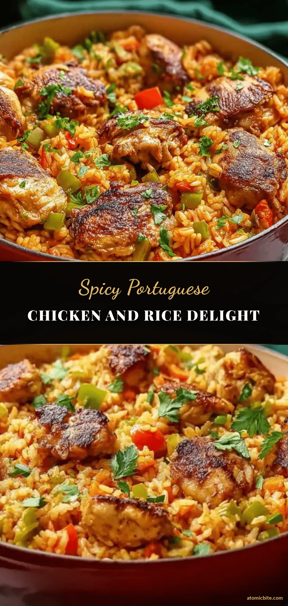 Portuguese chicken and rice recipe