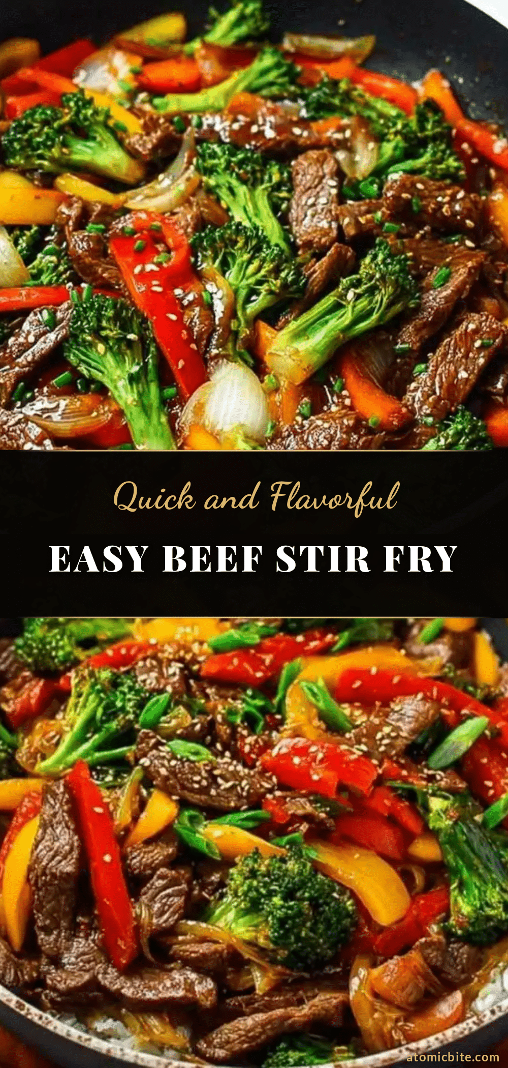 quick easy beef stir fry recipe