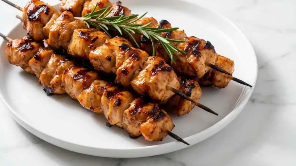 rosemary ranch chicken kabobs preparation steps