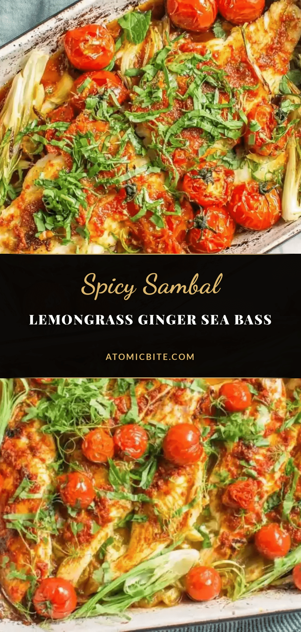 sambal lemongrass ginger sea bass recipe