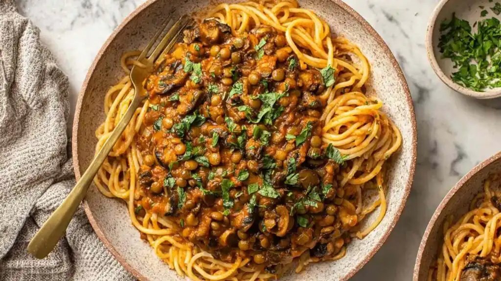 savory mushroom ragu recipe preparation steps