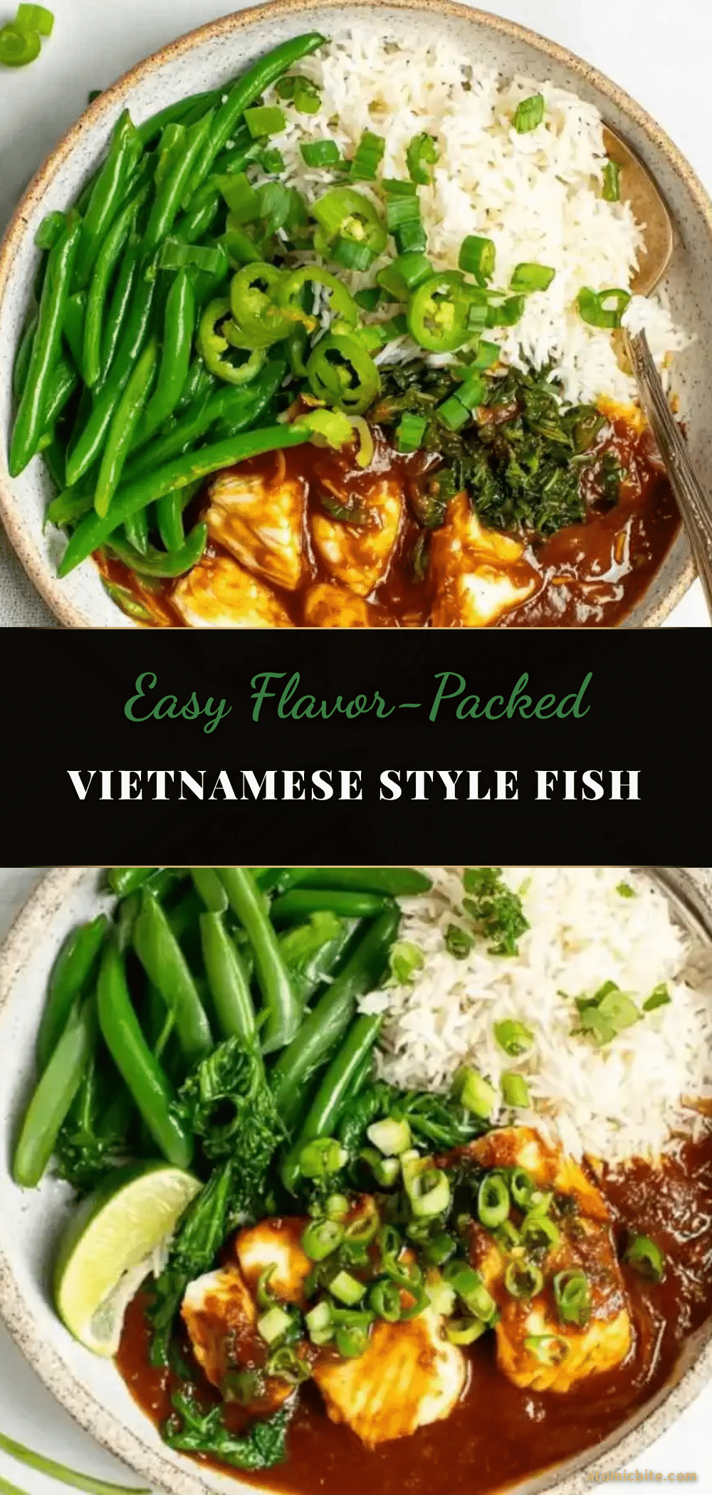 Vietnamese style fish with crispy skin recipe
